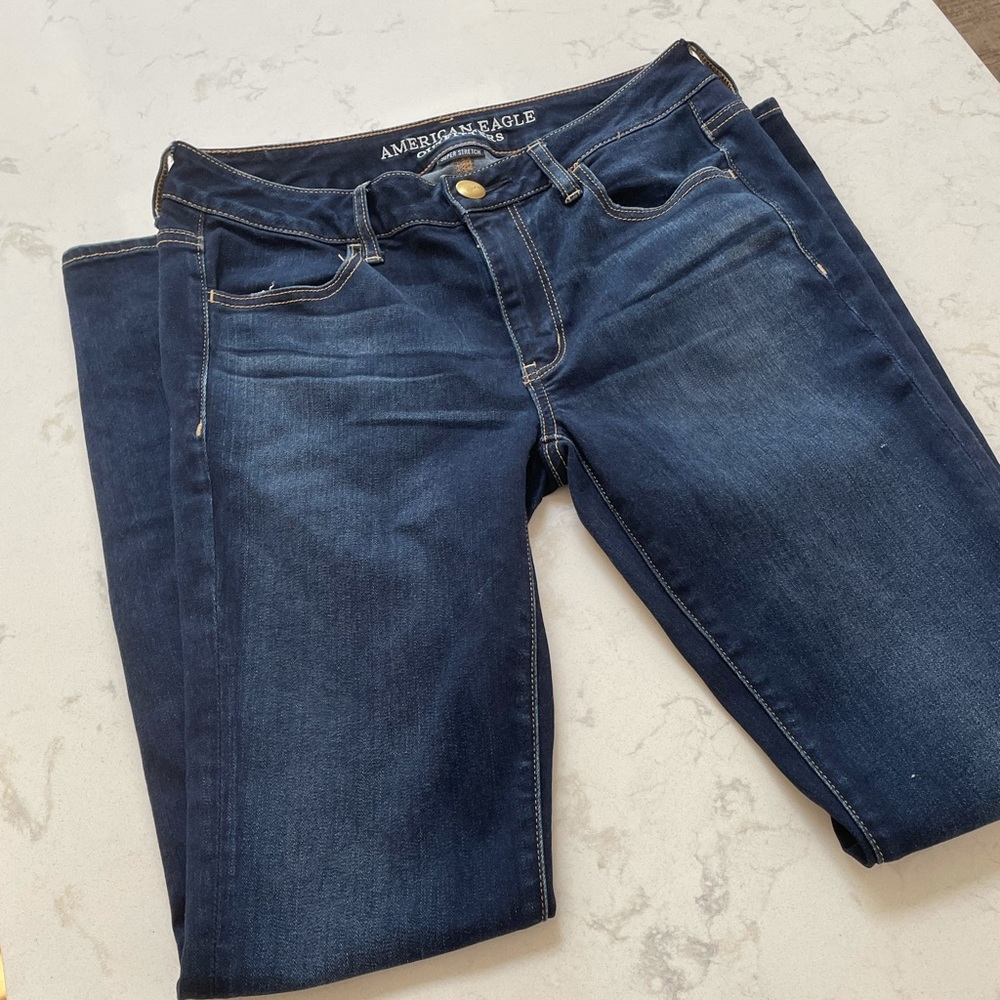 American Eagle Size 8 Jeggings long